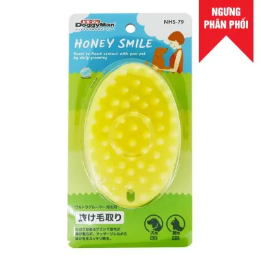 Bàn chải tắm cao su răng lớn HS cho thú cưng